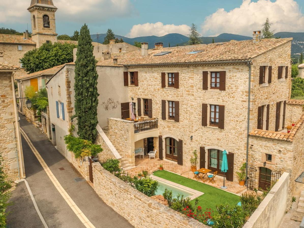La Maison Wisteria Saint-Pantaléon-les-Vignes Exteriör bild